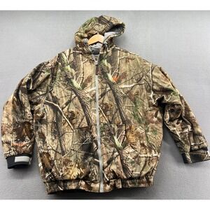 ArcticShield Jacket Men's XXL Camo Realtree AP Retain Insulated Hooded Hunting